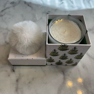 Candle in keepsake box